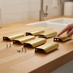 Southern Hills Cabinet Drawer Handle Pulls Gold SH3229-160-NSG-5 Pack Of. Fixed Price $20.79.