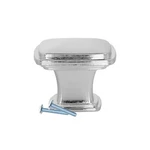 25X Temple Square Style Polished Nickel Kitchen Cabinet Knob 1-7/32" K01831PN. Fixed Price $58.82.
