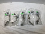 Amerock BP3420-BB Brass Mock Latch 3"CC Cabinet Arch Pull Lot Of 5. Fixed Price $10.66.