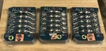 Allison Satin Nickel Drawer Cabinet Pulls 3 Packs X6 18 Total New Sealed. Fixed Price $19.99.