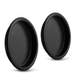 Homotek Closet Door Finger Pull 2-1/16 Easy Snap Pack, Black. Fixed Price $9.83.
