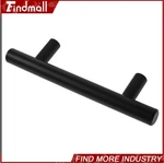 Findmall 50PCS 5" Black Cabinet Door Kitchen Stainless Steel Furniture Handel. Fixed Price $19.88.