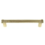 Vicenza Designs Sanzio Collection Designer Antique Brass Bar Pull Handle Gold. Fixed Price $299.99.