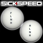 White Ol' Skool Shift Transfer Case Knob Set For Atlas/currie Transmission. Fixed Price $39.85.
