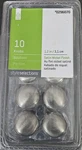 Style Selections Mushroom Cabinet Knobs (stain Nickel, 1.25-IN) (10 Pack). Fixed Price $13.89.