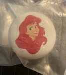 Disney Princess Ceramic Pull Knob Ariel Little Mermaid Liberty 1.5. Fixed Price $9.00.
