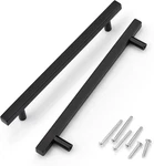 Knobwell Cabinet Handles Matte Black 7.5" Hole 10" Overall 20 Pack. Fixed Price $49.99.
