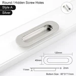 Stainless Steel Cabinet Furniture Door Pull 120 * 40MM Closet Barn Handles. Fixed Price $9.68.