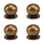 Rzdeal 4PCS 1 Inch Round Solid Brass Pulls Antique Cabinet Drawer Knobs.... Fixed Price $27.69.