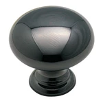 Amerock Black Nickel Brass Classics Hollow 1/4" Cabinet Knob BP1950H-BNB. Fixed Price $6.17.