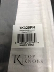 Top Knobs TK325PN Chareau 9" Reeded Cabinet Pull - Polished Nickel. Fixed Price $15.07.