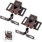 2 Pack Cabinet Latch Double Roller Catch For Cupboard Closet Door.... Fixed Price $7.94.