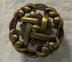 9 Allen + Roth Antique Brass Cabinet Knob Perilla 1.45 #Z832-37-AEH-1. Fixed Price $17.00.