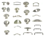Brushed Satin Nickel Knobs Pulls Kitchen Cabinet Handles Hardware Closet Vanity. Fixed Price $63.00.