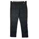 Anne Klein Pants Womens 10 Black Geometric Ponte Knit Pull Ankle Career Work. Fixed Price $14.16.