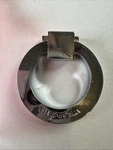 Viborg Polished Chrome Round Ring Cabinet Knobs, Modern Pulls Set Of 4. Fixed Price $45.00.