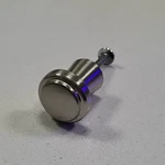 Ikea Drawer Pull Varnhem Discontinued Brushed Stainless Knob Handle. Fixed Price $14.95.