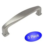 *5 Pack* Cosmas Cabinet Hardware Satin Nickel Handle Pulls #4392SN. Fixed Price $12.60.