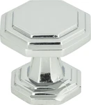 Atlas 319-CH Dickinson Octagon Knob 1/4 Inch Polished Chrome. Fixed Price $12.56.