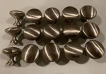(lot Of 15) Amerock TEN53005G10 Allison 1/4 Diameter Cabinet Knob. Fixed Price $9.00.