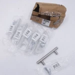 6 Pack Jeffrey Alexander 152SN Key West 3-3/4" C/c Cabinet Pulls Satin Nickel. Fixed Price $39.99.
