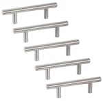 Design House Solid 3-3/4 Cabinet Pulls Satin Nickel Finish (5-PACK) New. Fixed Price $20.00.