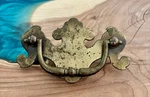 Vintage Ethan Allen Heirloom Crp 3IN Brass Drawer Pull Handle Bail. Fixed Price $12.95.
