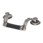 Laurey Sirocco 3" Ctr Drawer Bail Pull Silverado Black Leather Center 59715. Fixed Price $9.31.