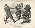 Valentine Pasha Cartoon - British 1879 "pull Devil, Baker!" Russia. Fixed Price $17.95.