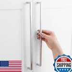 Askano 5-PACK 12.6IN Chrome Square Bar Cabinet Pull Handles ZP2401. Fixed Price $79.13.