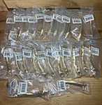 24 Knob Hill Vintage Brushed Brass Hot Pepper Cabinet Drawer Pulls P84101V-SG-C. Fixed Price $75.00.