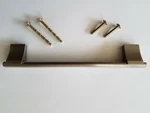 Top Knobs M1082 Wellington Bar Drawer/cabinet Pull 5/16"-BRUSHED Satin Nickel. Fixed Price $13.50.