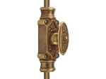 Signature Ironmongery Dalston Cabinet Brass Cremone Bolt Hardware 2 Feet Unlacqu. Fixed Price $79.99.