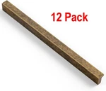 Cabinet Handles 12 Pcs Antique Brass Drawer Finger Pulls 7-1/2 (192MM) Hole. Fixed Price $54.99.