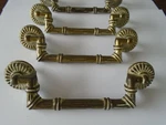 1 Piece Pull Drawer Faux Bamboo Handle Fake Henry Link Dresser Regency Hardware. Fixed Price $49.00.