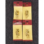 Baldwin Sash Lock 030 Polished Brass Solid Window Hardware 4 Pack. Fixed Price $60.00.
