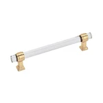 Amerock Cabinet Pull Clear/champagne Bronze 6-5/16 Inch Glacio Pack. Fixed Price $17.46.