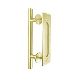 Miseno MBD5830 7"L Center To Barn Door Handle/pull Set - Brass. Fixed Price $101.20.