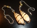 Seashells Ceiling Fan Chains Light/lamp Pulls. Fixed Price $12.95.