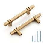 Home Edit 30 Pack 3-3/4 Inch Cabinet Handles, Kitchen Gold Drawe. Fixed Price $125.69.