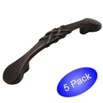*5 Pack* Cosmas Oil Rubbed Bronze Cabinet Handles Pulls #7063ORB. Fixed Price $9.85.