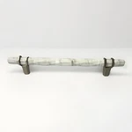 Amerock BP36650MWG10 Carrione 6-5/16" Marble White/satin Nickel Cabinet Pull. Fixed Price $27.00.