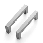 Ravinte 32 Pack 4 3-1/2 Hole Center Square Cabinet Handles Satin Nickel. Fixed Price $94.23.