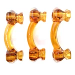 Amber Depression Glass Cabinet Drawer Pull Handle Vintage. Fixed Price $24.99.