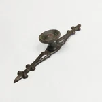 Vintage Brass Backplate & Doorknob Pull For Cabinet Drawer Canada SP122A. Fixed Price $15.00.