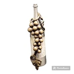 Schaub Nickel Bronze And Mother Pearl 943HWP-ED Wine Theme Pull. Fixed Price $125.00.