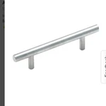 Amerock Bar Pulls Stainless Steel 3-3/4 Inch Center To Cabinet. Fixed Price $91.00.