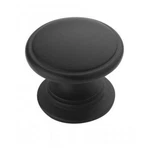 2-PACK Amerock Allison BP53012FB Flat Black 1-1/4" Mushroom Cabinet Knob. Fixed Price $5.97.