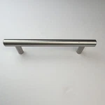 Laurey Melrose 4 3/8" Centers Stainless Steel T-bar Cabinet Drawer Pull Lot Of 6. Fixed Price $15.00.