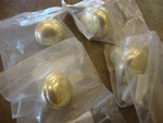 Polished Gold Round Pull Knob Drawer Cabinet Hardware 1" Liberty Set Of 4. Fixed Price $8.59.